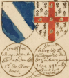 Wappen Enguerand_de_Nedonchel_&_Alix_de_Saint_Algonde