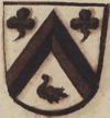 Wappen de Villiers oder Dervillers (en Artois)