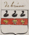 Wappen de Brune (de Hooghe)