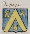 Wappen de Pape (Brügge)