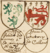 Wappen Robert-de-Lannoy & Beatrice de Colonne